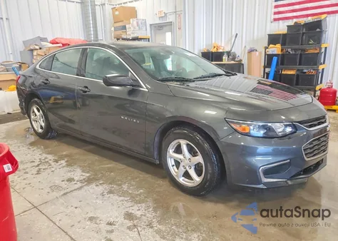 2017 Chevrolet Malibu Ls из США, поврежденный, VIN 1G1ZB5ST9HF198455